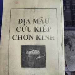 Sổ tay ĐỊA MẪU CỨU KIẾP CHÂN KINH