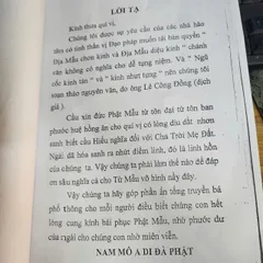 Sổ tay ĐỊA MẪU CỨU KIẾP CHÂN KINH