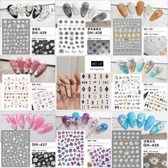 Sticker hình dán móng 3D mẫu mới siêu đẹp nhiều kiểu HOT