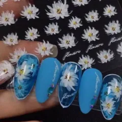 Sticker hình dán móng 3D mẫu mới siêu đẹp nhiều kiểu HOT