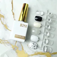 Sơn gel B281 màu cơ bản nhất chất siêu đặc đẹp chuẩn màu