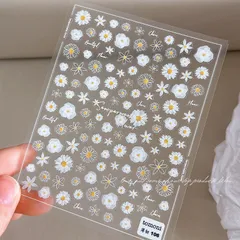 Sticker hình dán hoa lụa 3D mẫu mới nhất trang trí móng siêu đẹp HOT