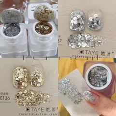 Gel nhũ vảy to gel nhũ đài hạt to siêu sáng đẹp design nail cực HOT