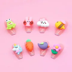 Cham hoạt hình mix nhiều mẫu đính móng cute siêu xinh HOT