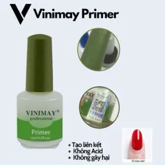 Kiềm dầu khử dầu Primer Vinimay tăng độ bám bền cho bộ nail Chính Hãng