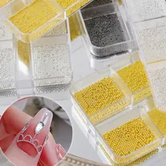 Khay bi hũ bi sắt size mini trang trí tạo vô vàn mẫu nail đẹp HOT