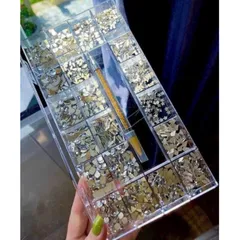 Đá khối chân bằng khay to 1440v siêu sáng bền đủ màu đính trang trí nail siêu đẹp