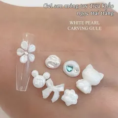 Gel nặn ánh trai cao cấp không dính tay - Gel nặn tạo hình charm nail , hình nổi đa năng mẫu mới siêu HOT