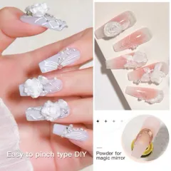Gel nặn ánh trai cao cấp không dính tay - Gel nặn tạo hình charm nail , hình nổi đa năng mẫu mới siêu HOT