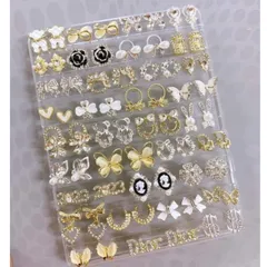 Set 30 cham phụ kiện đính móng mẫu mới siêu đẹp