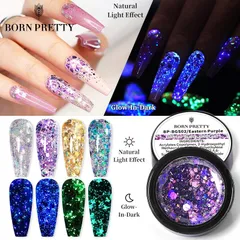 Gel nhũ vảy to nhũ vảy cá siêu sáng sơn vẽ móng đa năng siêu HOT