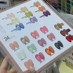 Set sơn thạch 24 màu siêu phẩm tông cực chất không lỗi tông chất siêu đặc đẹp hàng chuẩn