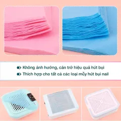 Set 100 giấy lọc máy hút bụi nail dành cho tất cả dòng máy hút bụi móng tay chuyên dụng [ loại giấy xịn ] TÚ ANH NAIL