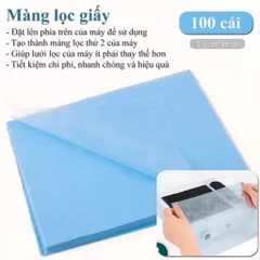 Set 100 giấy lọc máy hút bụi nail dành cho tất cả dòng máy hút bụi móng tay chuyên dụng [ loại giấy xịn ] TÚ ANH NAIL