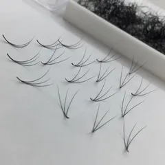 Khay 1000 mi phan 3D đủ size mềm mảnh chân keo nhỏ bắt keo dày 0,07mm nối mi siêu tự nhiên