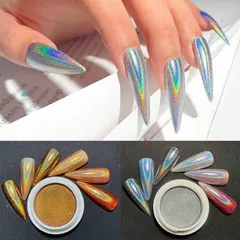 Bột tráng gương ánh cầu vồng nail siêu ảo diệu cực HOT