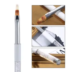 Cọ dẹt cọ xước chải ombre cán đá cao cấp chuẩn lông xịn chuyên dụng ngành nail