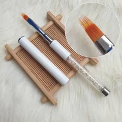 Cọ dẹt cọ xước chải ombre cán đá cao cấp chuẩn lông xịn chuyên dụng ngành nail