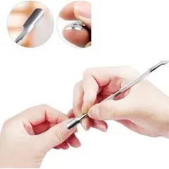 Cây đẩy da chết sủi da móng lấy khoé 2 đầu inox không gỉ siêu bền chuyên dụng cho thợ nail