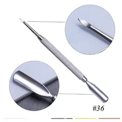 Cây đẩy da chết sủi da móng lấy khoé 2 đầu inox không gỉ siêu bền chuyên dụng cho thợ nail
