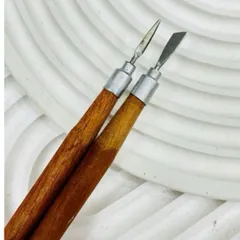 ( Giá sỉ ) Set 10 cây lấy khoé gỗ 2 đầu - Dụng cụ lấy khoé chân Nail thép không gỉ chuẩn Loại 1 lưỡi mảnh siêu bền