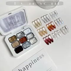 Khay gel ombre Nail 9 màu cao cấp mix đủ tông HOT mẫu mới siêu đẹp hàng chuẩn chất gel đặc đẹp