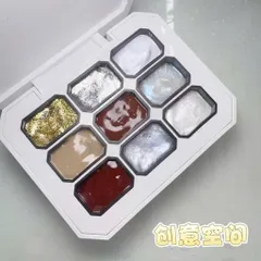 Khay gel ombre Nail 9 màu cao cấp mix đủ tông HOT mẫu mới siêu đẹp hàng chuẩn chất gel đặc đẹp
