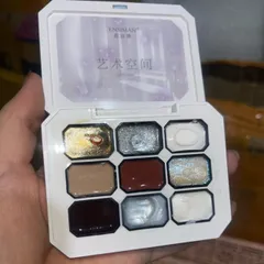 Khay gel ombre Nail 9 màu cao cấp mix đủ tông HOT mẫu mới siêu đẹp hàng chuẩn chất gel đặc đẹp