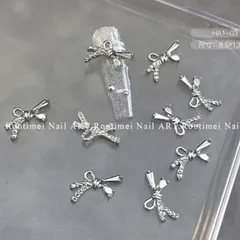 Set 30 charm bạch kim mẫu mới đính trang trí móng siêu Hot