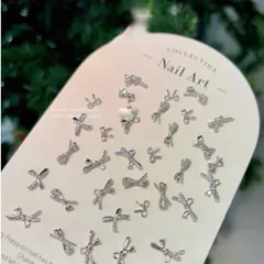 Set 30 charm bạch kim mẫu mới đính trang trí móng siêu Hot
