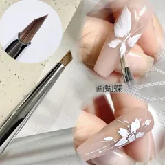 Cọ tam giác cọ xéo vẽ hoa trang trí móng đa năng siêu Hot ngành nail