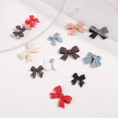 Cham nơ bột mix đủ mẫu đính trang trí móng siêu xinh