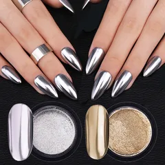 Bột tráng gương tạo kiểu nail tráng gương siêu sáng đủ màu HOT