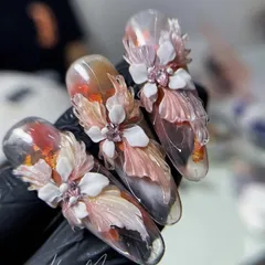 Gel khô nặn hoa nổi 3D siêu dẻo mịn dễ làm Hot ngành Nail