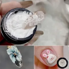 Gel khô nặn hoa nổi 3D siêu dẻo mịn dễ làm Hot ngành Nail