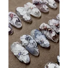 Gel khô nặn hoa nổi 3D siêu dẻo mịn dễ làm Hot ngành Nail