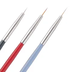 Set cọ nét 3 màu vẽ móng đủ size siêu mảnh vẽ móng