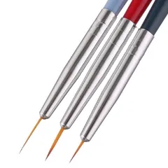 Set cọ nét 3 màu vẽ móng đủ size siêu mảnh vẽ móng