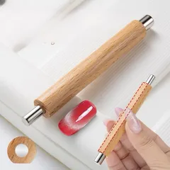 Nam châm cán gỗ 2 in 1 lực hút siêu mạnh đa năng tạo hình sơn mắt mèo mã mới siêu HOT