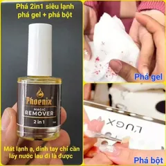 Phá gel bột Phonic 2 in 1 siêu nhanh_mát lạnh hàng chính hãng