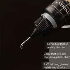Bút gel Vinimay đính charm đá , gắn móng úp đa năng siêu chắc bền tuýp 15ml Chính Hãng