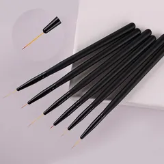 Cọ râu cọ nét dài siêu mảnh kẻ vẽ nail chuyên dụng đủ size cần thiết