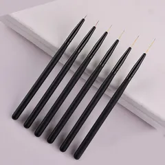 Cọ râu cọ nét dài siêu mảnh kẻ vẽ nail chuyên dụng đủ size cần thiết