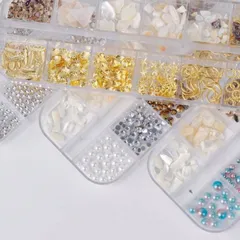 Khay cham dài mix nhiều mẫu đính trang trí móng siêu đẹp