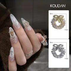 Set charm đá vòng quế cao cấp đính móng nailbox siêu sáng đẹp mẫu HOT
