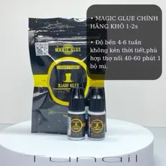 Keo nối mi MAGIC GLUE CHÍNH HÃNG cay nhẹ siêu bền 6-7 tuần , kháng nước, kháng dầu khô 1-2s ,phù hợp mọi thời tiết