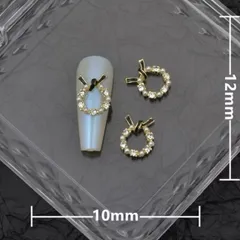 Set 12 charm kim loại cao cấp đính móng mẫu mới siêu sáng đẹp HO.T