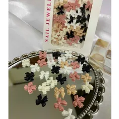 Cham nơ bột set 50c đính trang trí móng siêu xinh