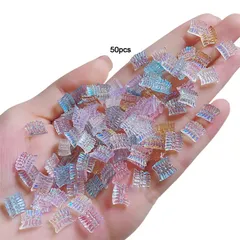 Set 50 cham thuỷ tinh gắn móng naibox siêu đẹp mẫu mới HOT