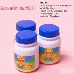 [ Loại 1 ] Kem mềm da Nett ủ mềm da tay chân hàng chuẩn không bị vữa chảy chất kem đặc thơm hũ 25ml
